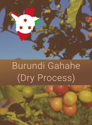 Burundi Gahahe Coffee Label